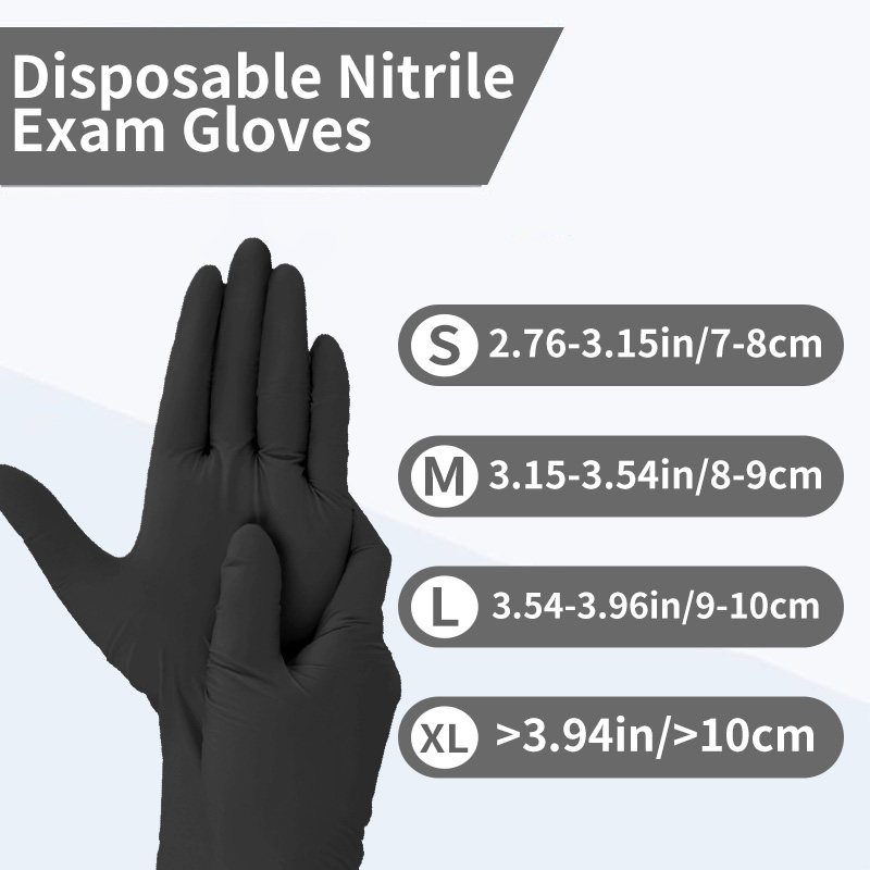 100-1000Pcs Nitrile Exam Glove - Exam Glove Nitrile ulasan dan harga