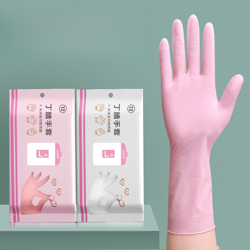 Extended and Durable Disposabl - Dish Glove Rubber ulasan dan harga