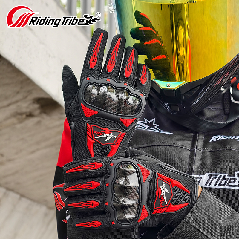 RidingTribe Motorcycle Gloves  - Motorcycle Glove Knuckle ulasan dan harga