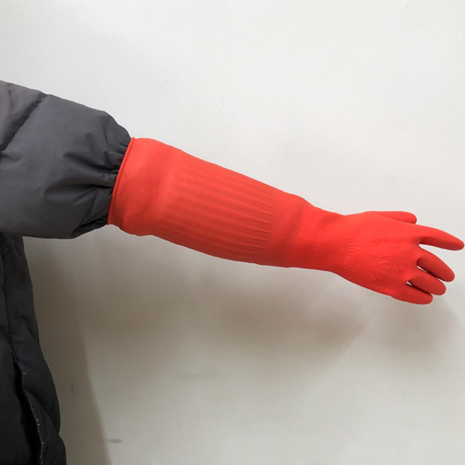 1pair Flexible Comfortable Rub - Dish Glove Rubber ulasan dan harga