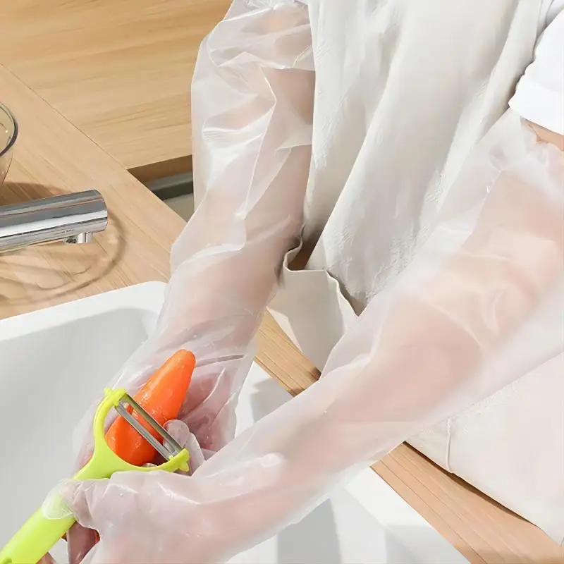 30PCS Disposable Arm Guard Glo - Rubber Glove Cleaning ulasan dan harga