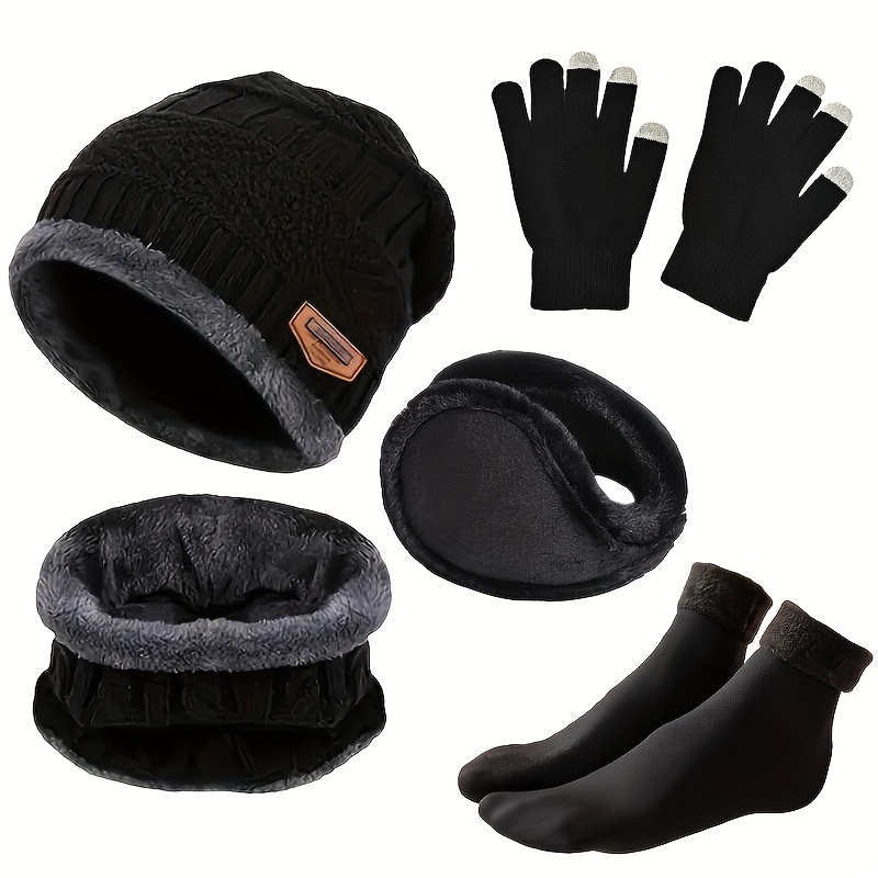 Men's winter hat, outdoor wint - Winter Glove Insulated ulasan dan harga